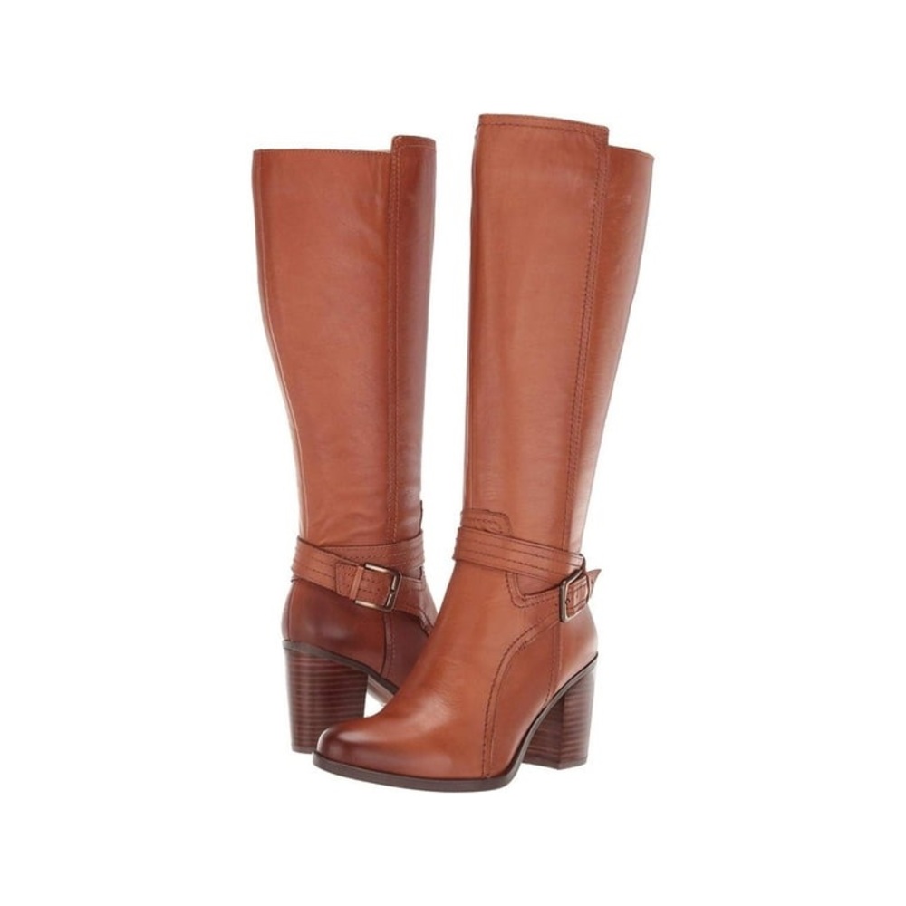 Naturalizer “Kelsey” Knee-high Leather Heeled Boots - 8.5 W